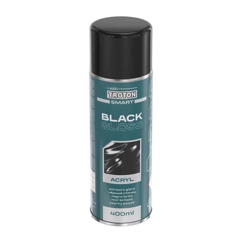 TROTON Smart Must läikiv, matt aerosoolis 400ml