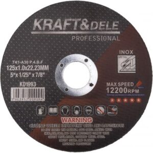 Metalli lõikeketas 125x1,0x22,23 mm 25tk KD1993