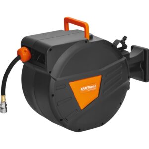 Sissetõmmatav pneumaatiline voolik 10m + 2m 1/4″ KD2157