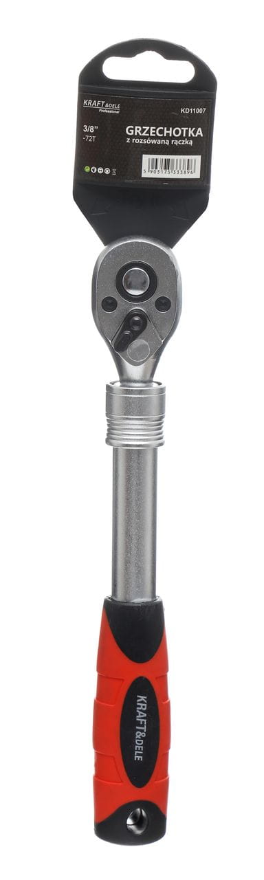 Grzechotka z rozsuwaną rączką 3/8'' KD11007