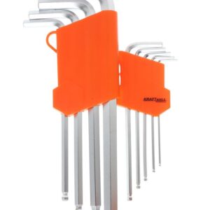Klucze imbusowe 9szt. imbusów kulkowych KD10896