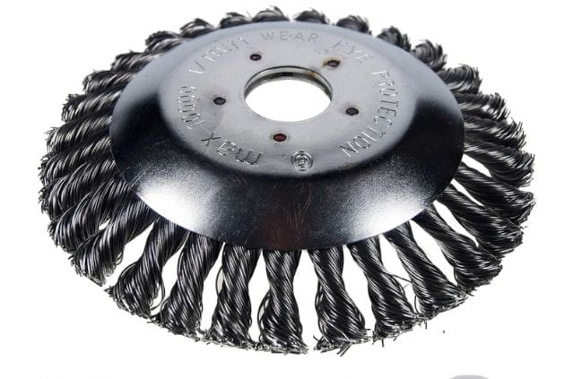Szczotka druciana pleciona do kosy spalinowej 200mm KD1643
