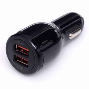 Ładowarka samochodowa QUICK CHARGE 2 porty USB KD1235