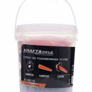 Zestaw do poziomowania płytek 600el. KD10778