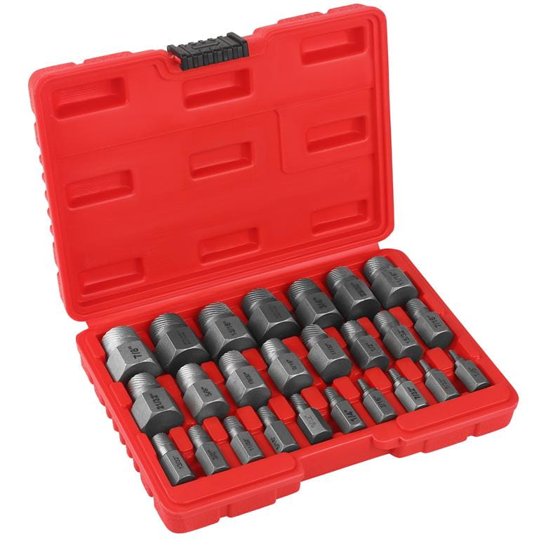 Wykrętaki do zerwanych śrub 25 elementów KD10077