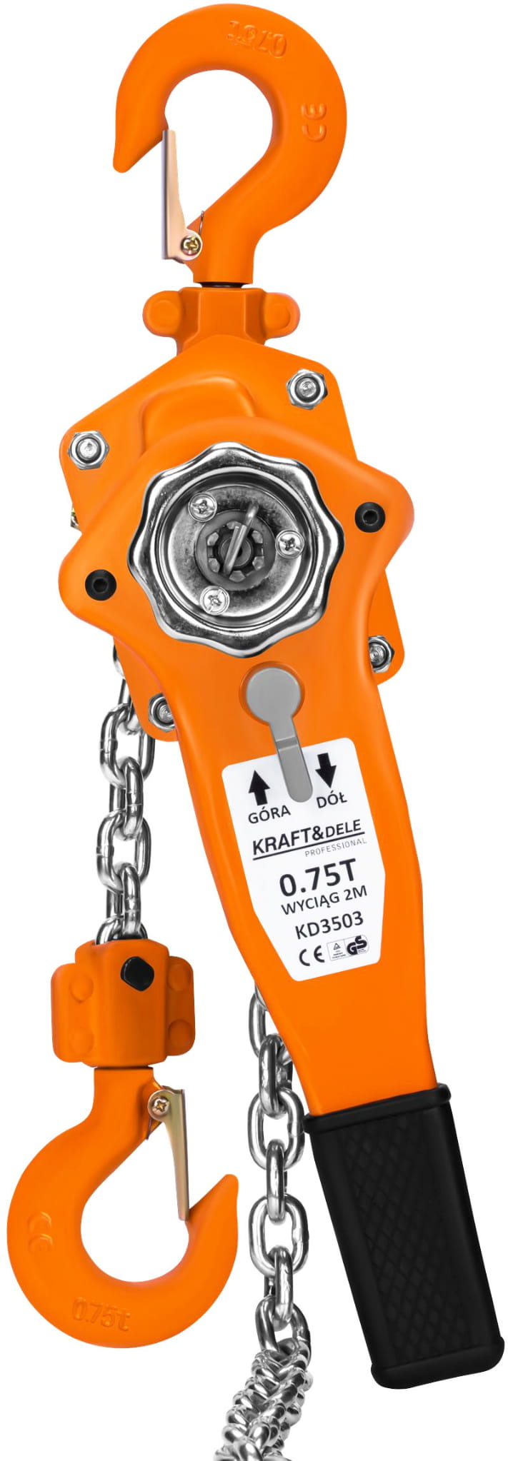 Wciągarka dźwigniowa 0,75T 2m KD3503