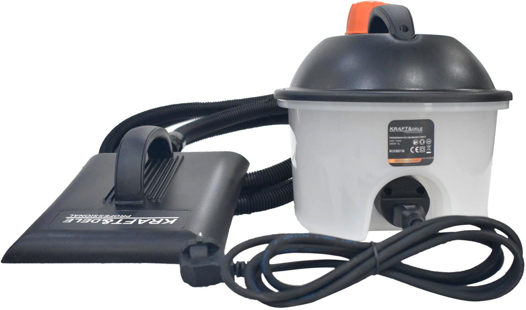 PAROWNICA DO USUWANIA TAPET 2200W 5L KD3578
