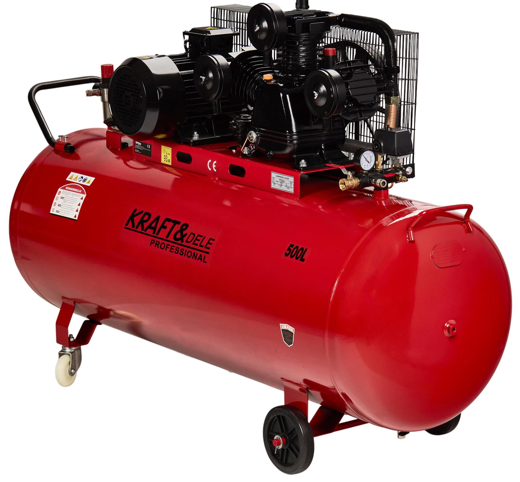 Kompresor olejowy 500L 400V KD1413