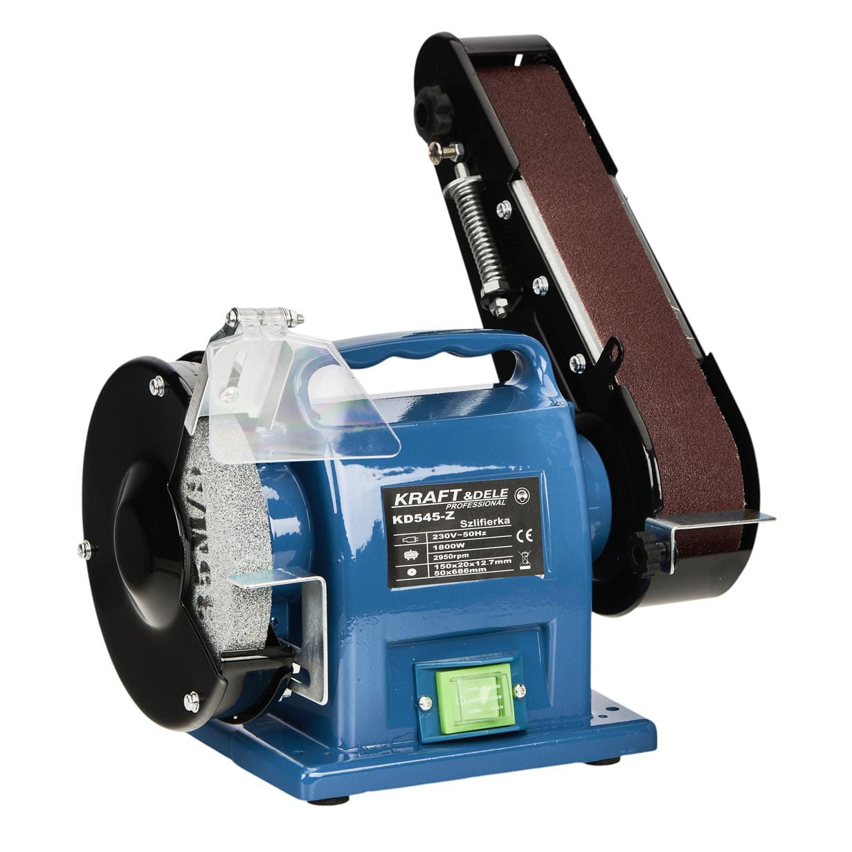 SZLIFIERKA STOŁOWA TAŚMOWA 1800W KD545-Z