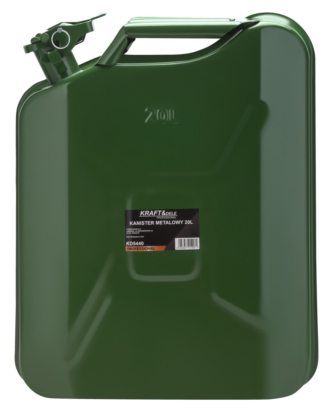 Kanister metalowy 20L KD5440