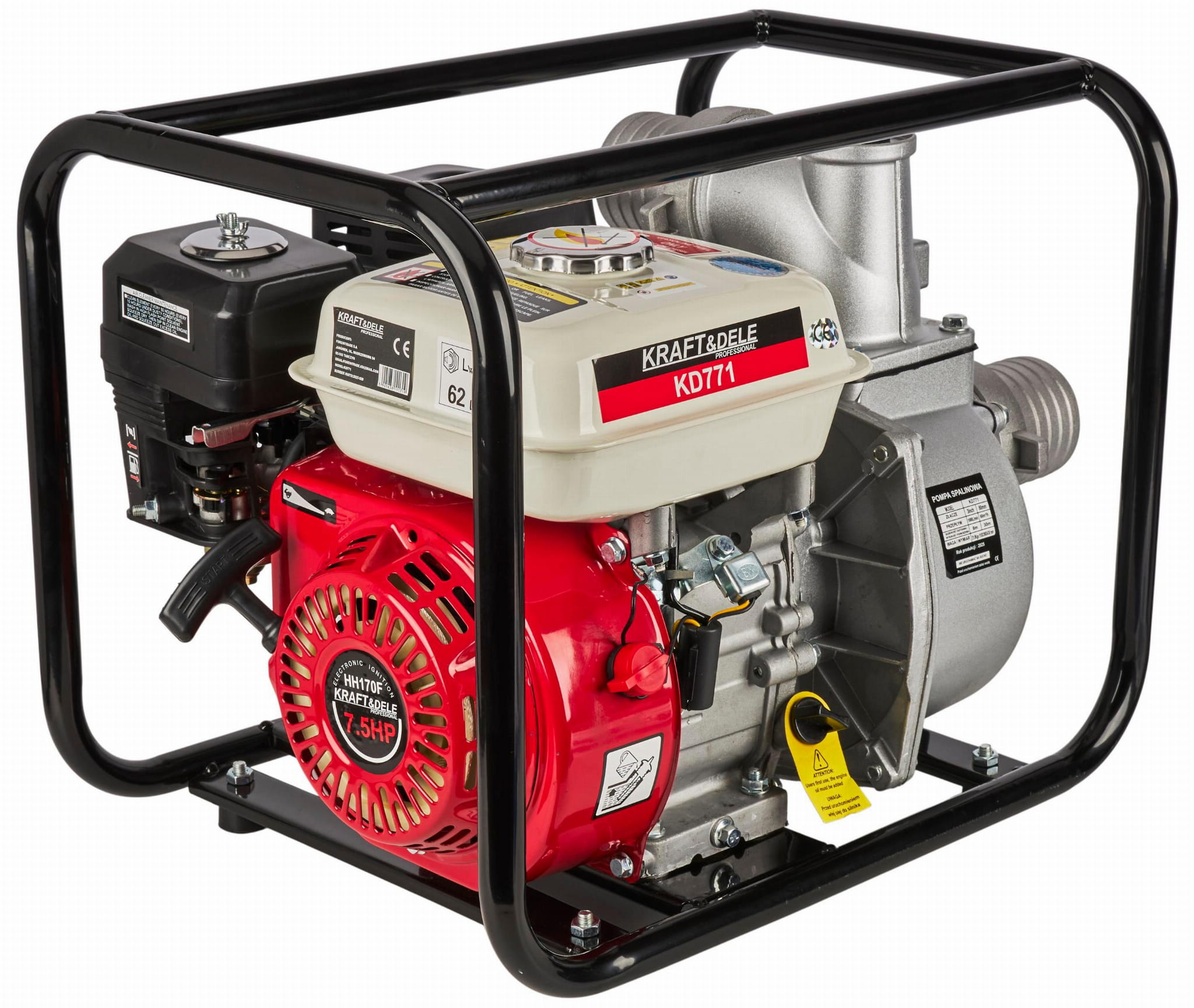 Motopompa - pompa spalinowa 3" do wody 1000l/min KD771
