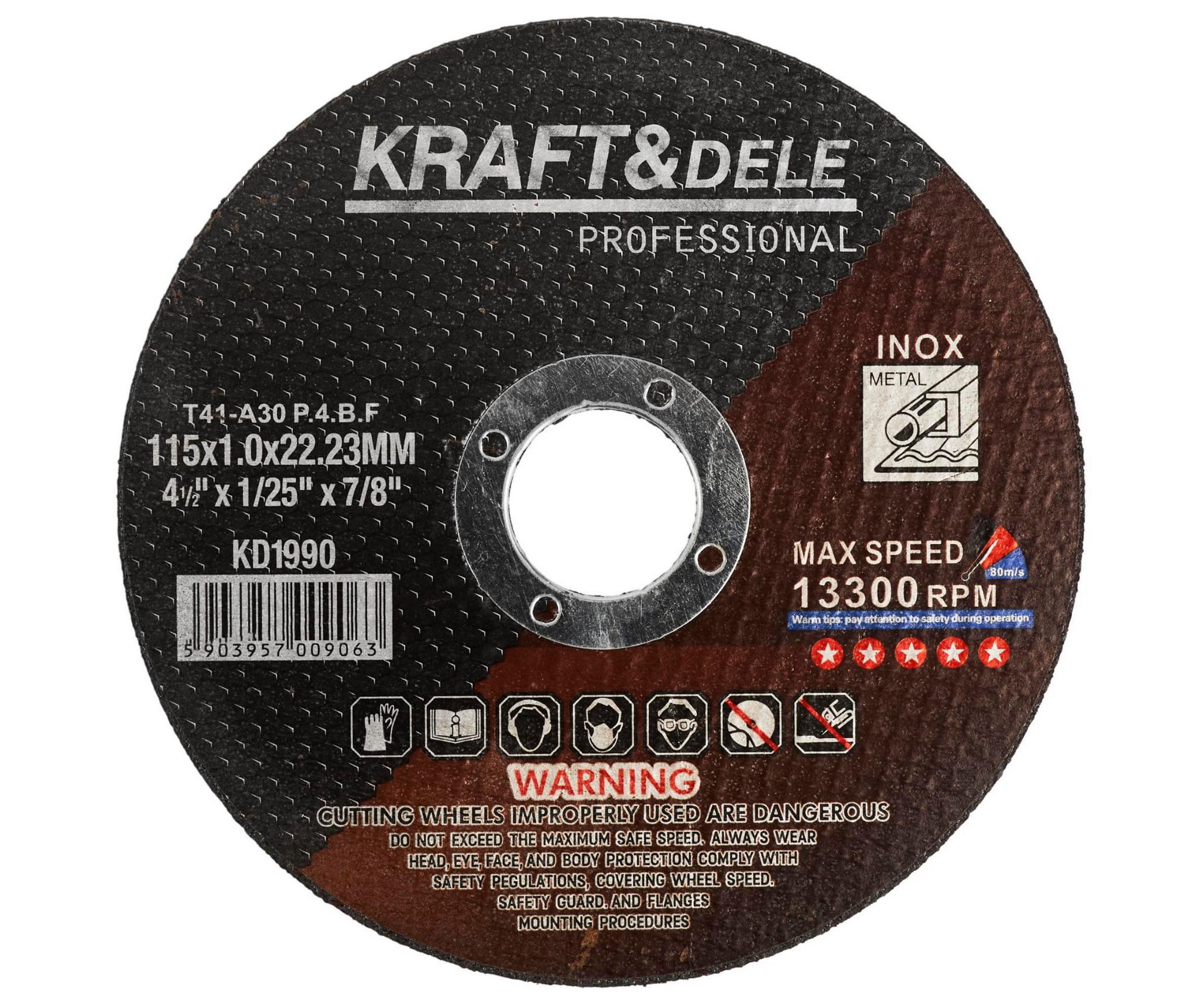 Tarcza do metalu 115x1.0x22,23 mm KD1990