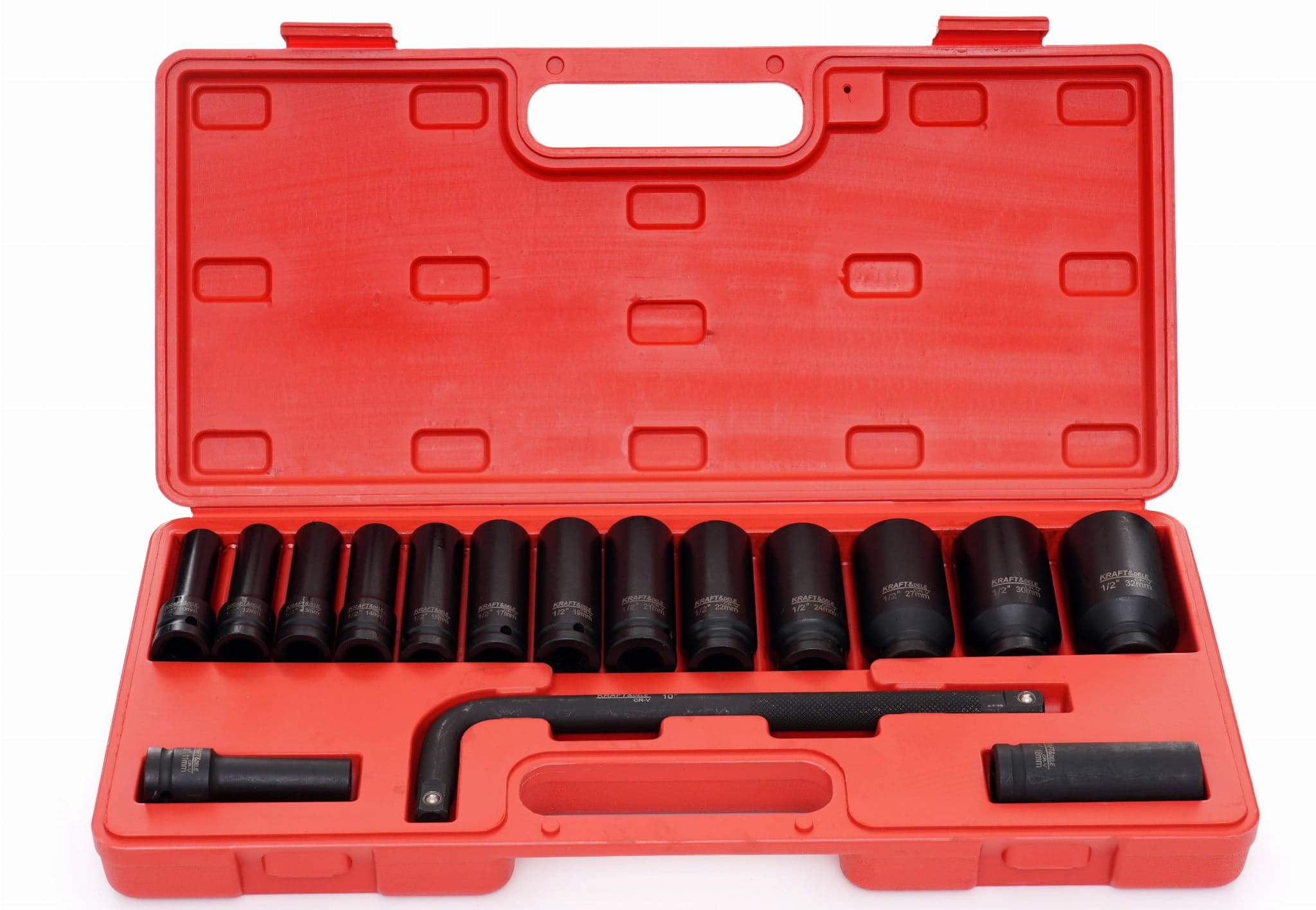 NASADKI UDAROWE 1/2" 10-32 mm 16szt. KD11755