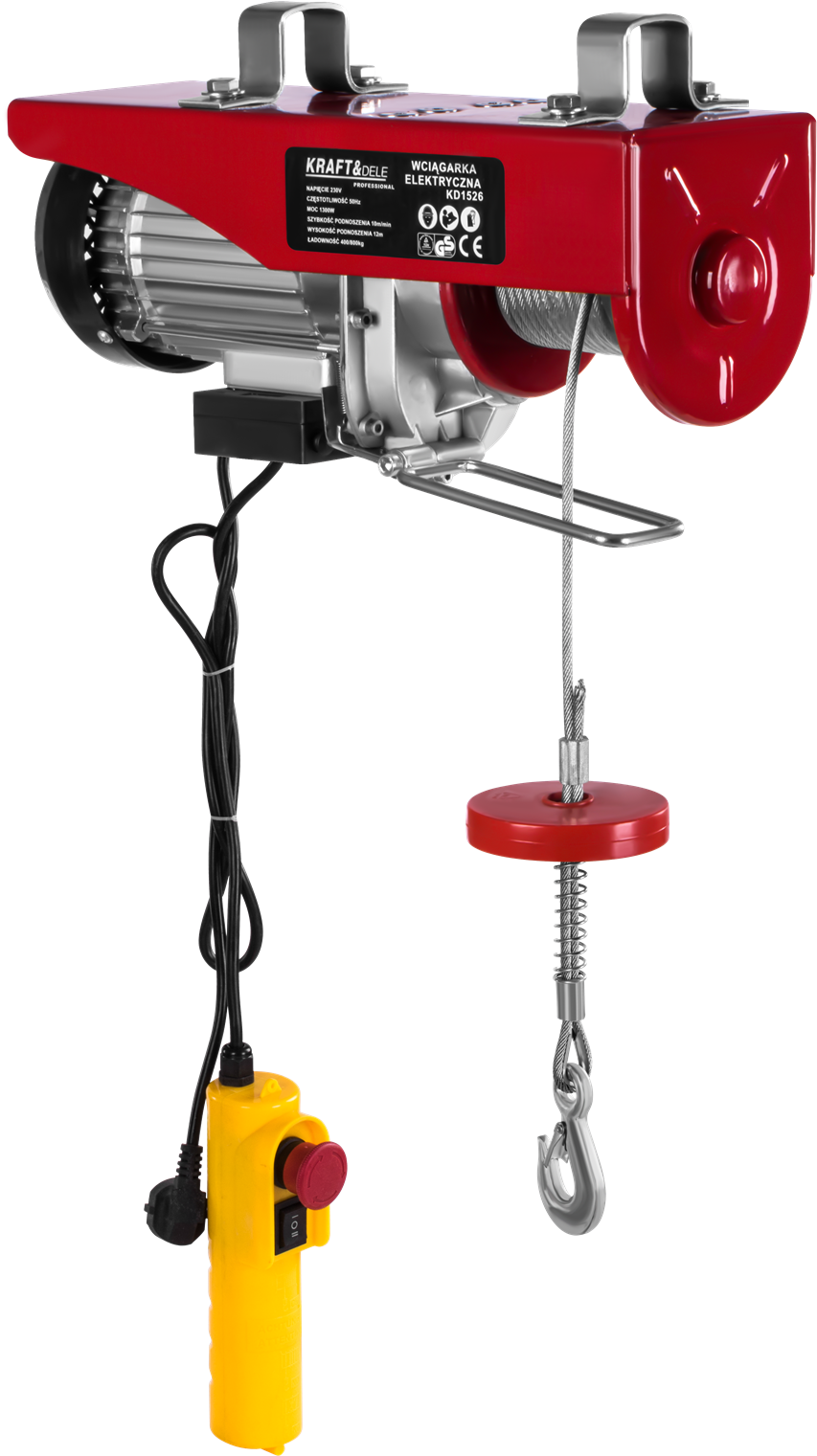 Wyciągarka Elektryczna Linowa 800kg KD1526