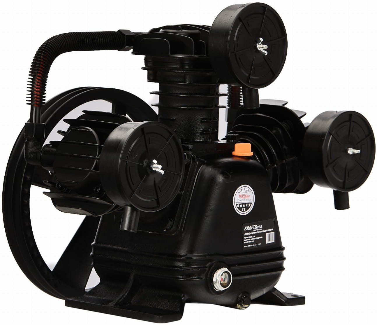 Sprężarka powietrza 3kW, 3 tłoki, 65mm KD1405