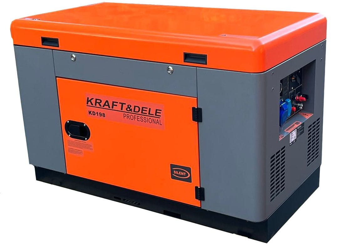 Agregat prądotwórczy jednofazowy DIESEL 14/15,5kW KD198