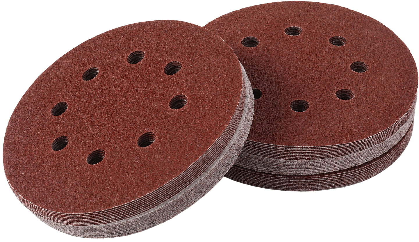 Papier ścierny 50szt. krążek 125mm P120 na rzep KD11811