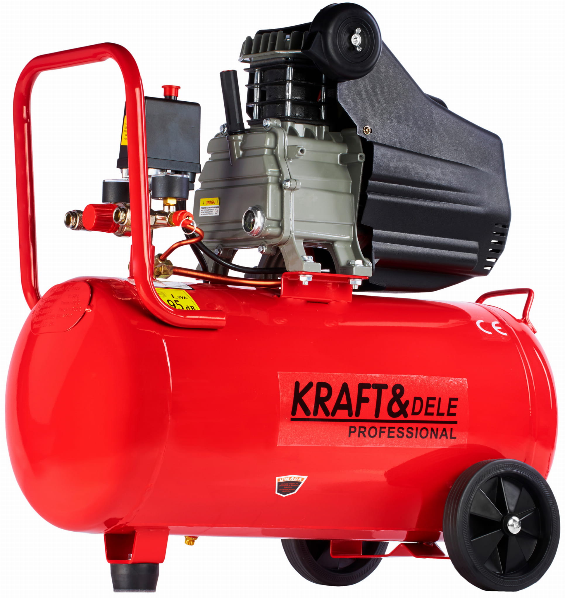 KOMPRESOR 50L + ZESTAW PNEUMATYCZNY KD401 K3