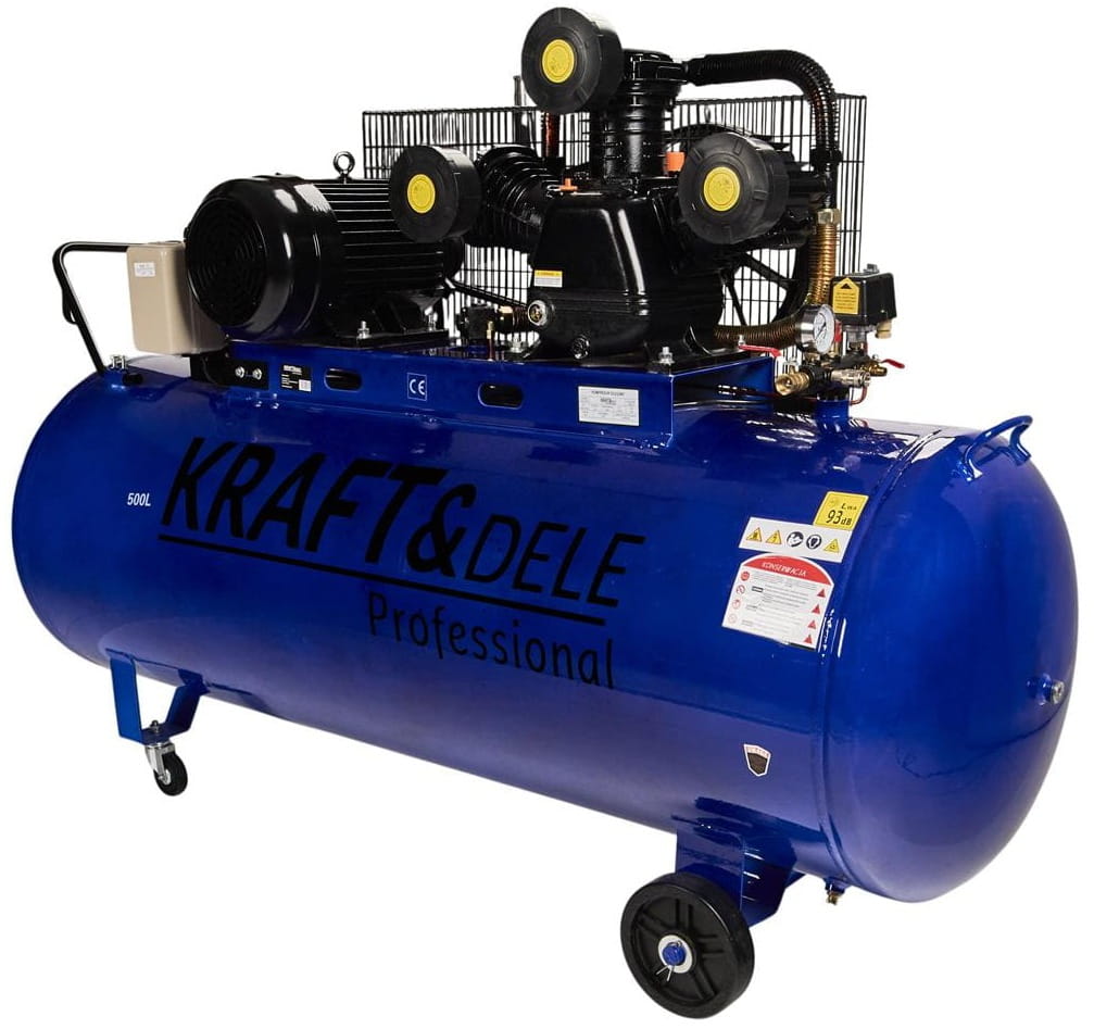 Kompresor olejowy 500L 3 tłoki 400V KD4062