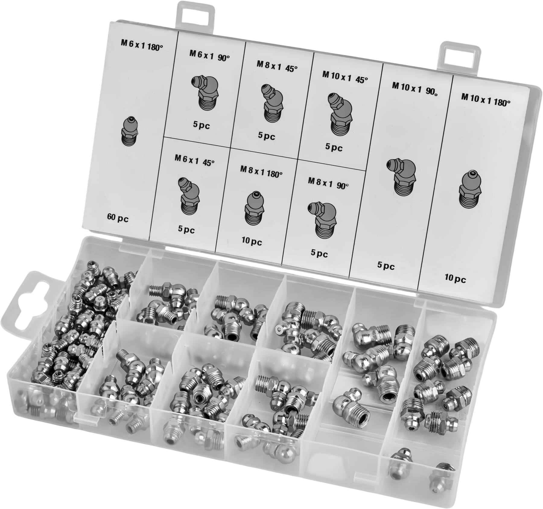 Kalamitki i smarowniczki 110el. M6/M8/M10 KD10507