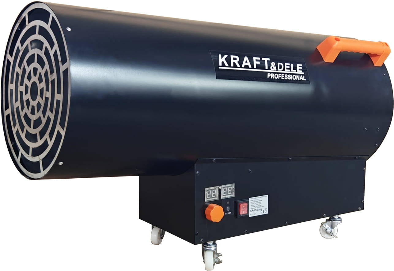 Nagrzewnica gazowa 100kW + reduktor AUTOMAT KD11707
