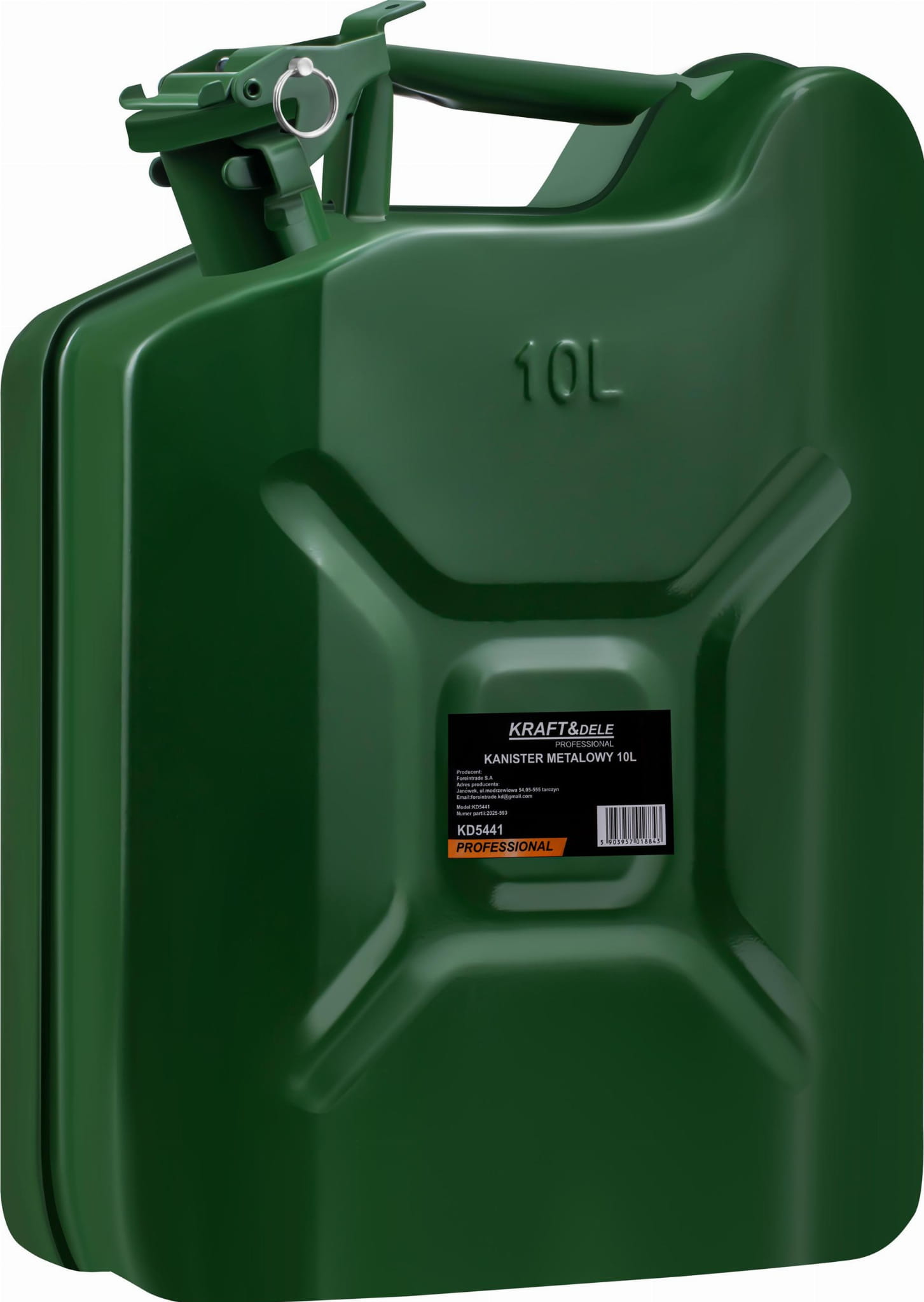 METALOWY KANISTER 10L KD5441