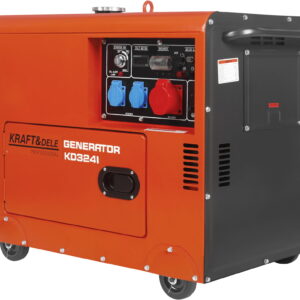 Agregat prądotwórczy 7kW 230V/400V + ATS KD3241