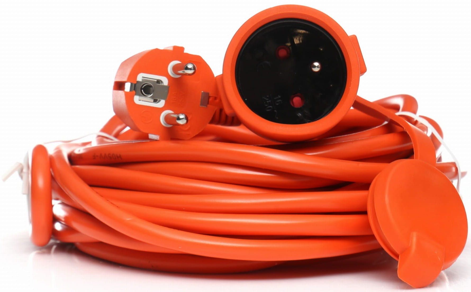 Przedłużacz ogrodowy z klapką 3x1,5mm 20m KD4024
