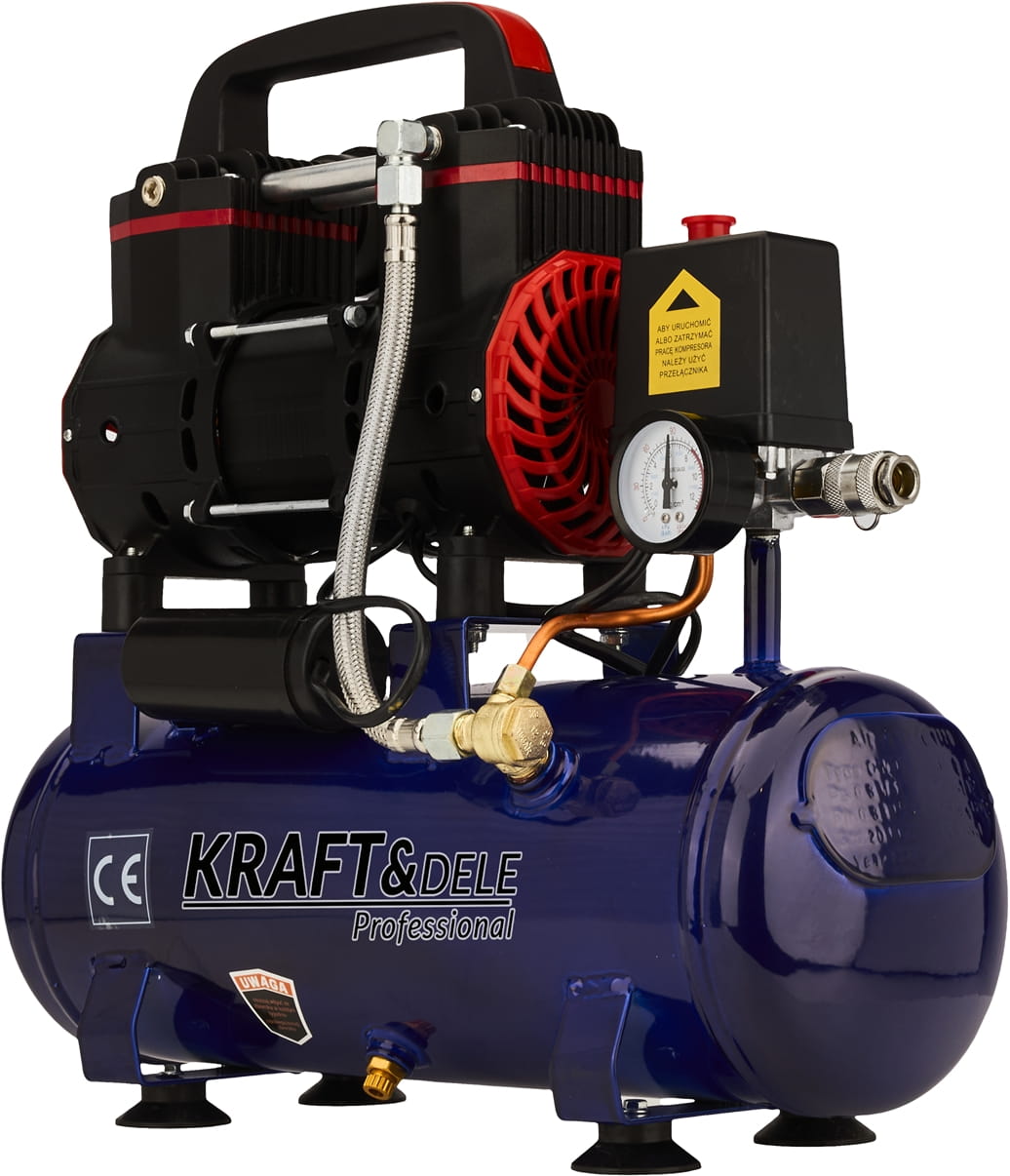 Kompresor Bezolejowy 9L 1200W 155L/MIN KD2127