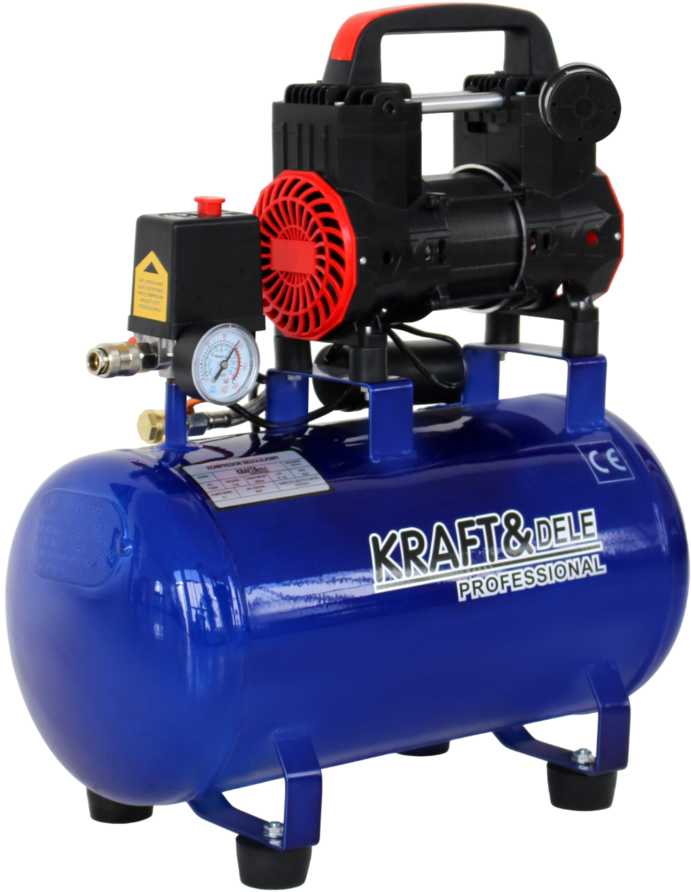 Kompresor bezolejowy 30L 1500W 285L/min KD4091