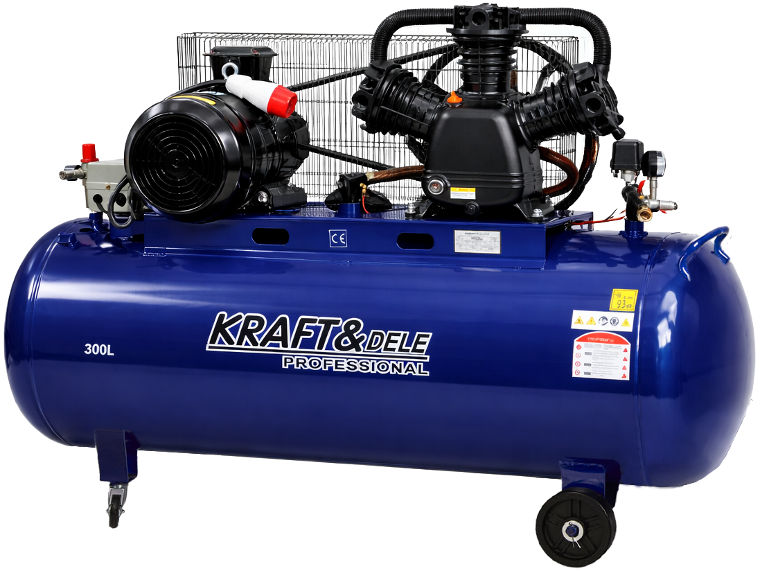Kompresor olejowy 300L 9600W 1460L/min KD4057