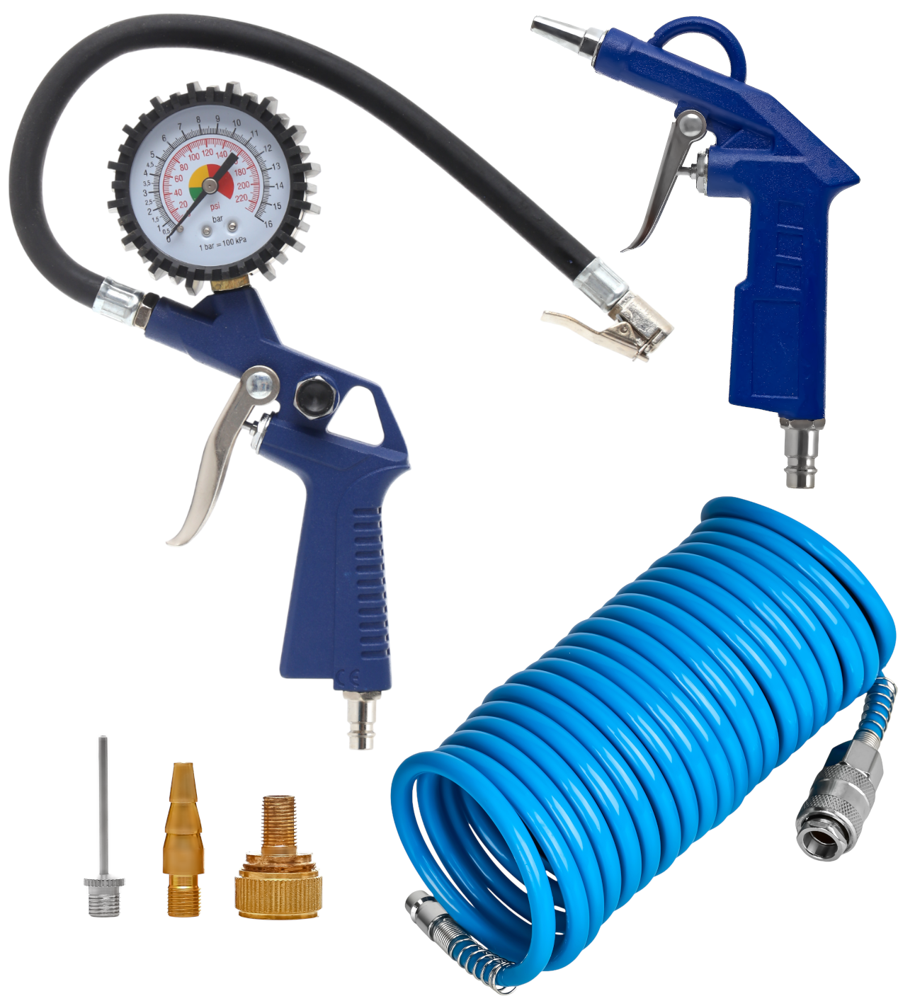 Zestaw pneumatyczny 6 elementów KD412