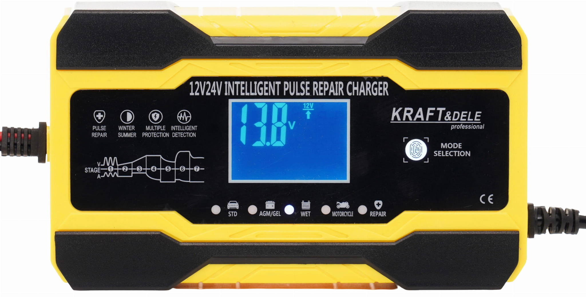 Prostownik uniwersalny 12/24V 10A KD1291