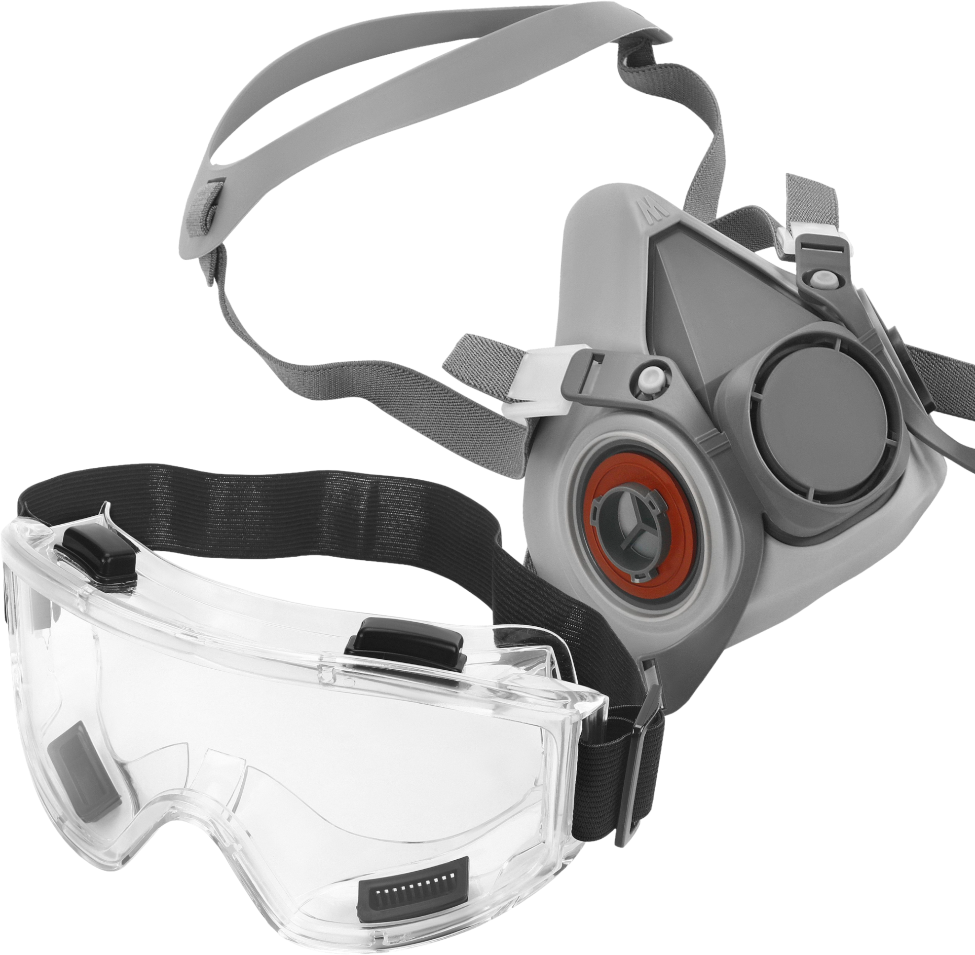 Półmaska lakiernicza z filtrami i goglami KD10032
