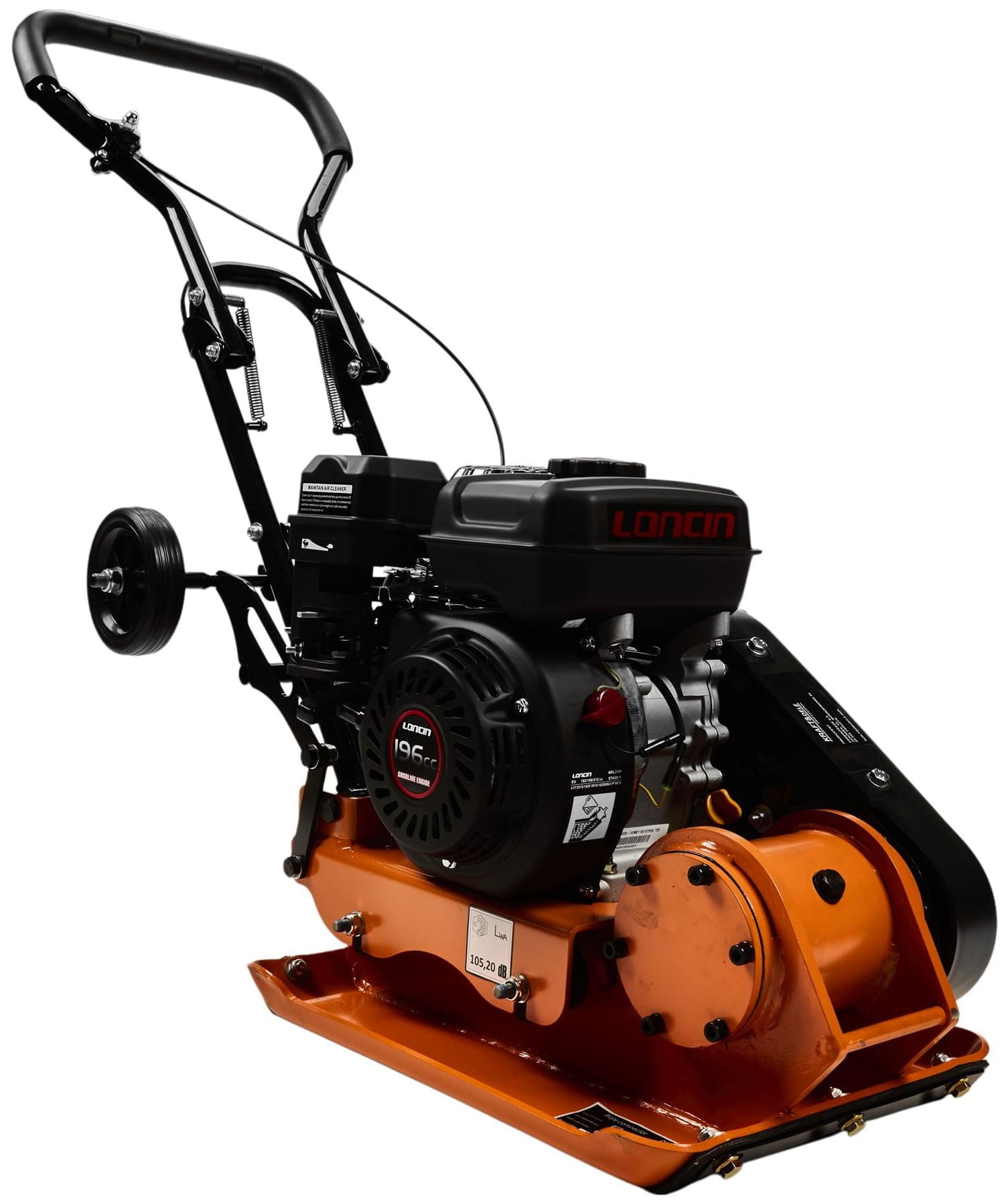ZAGĘSZCZARKA LONCIN 7HP 60KG Z GUMĄ KD1197