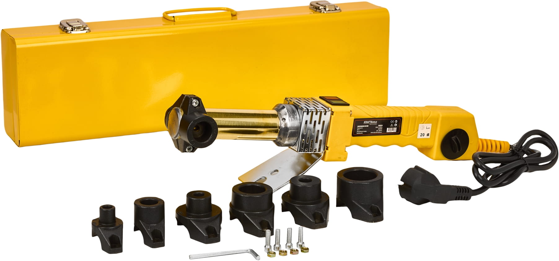 Zgrzewarka do rur 2800W ZESTAW KD3074