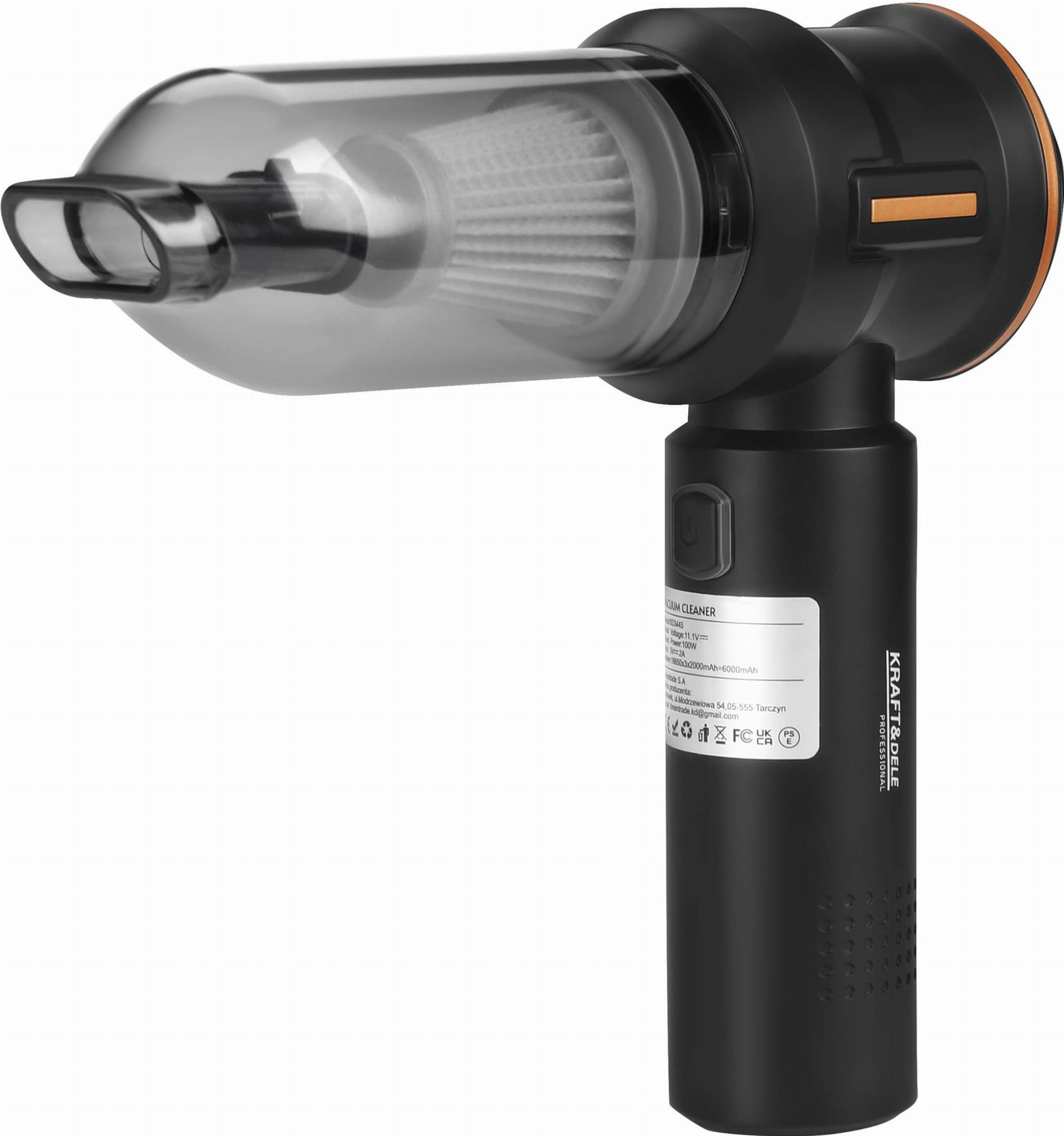 Odkurzacz akumulatorowy 100W 6000mAh KD3445