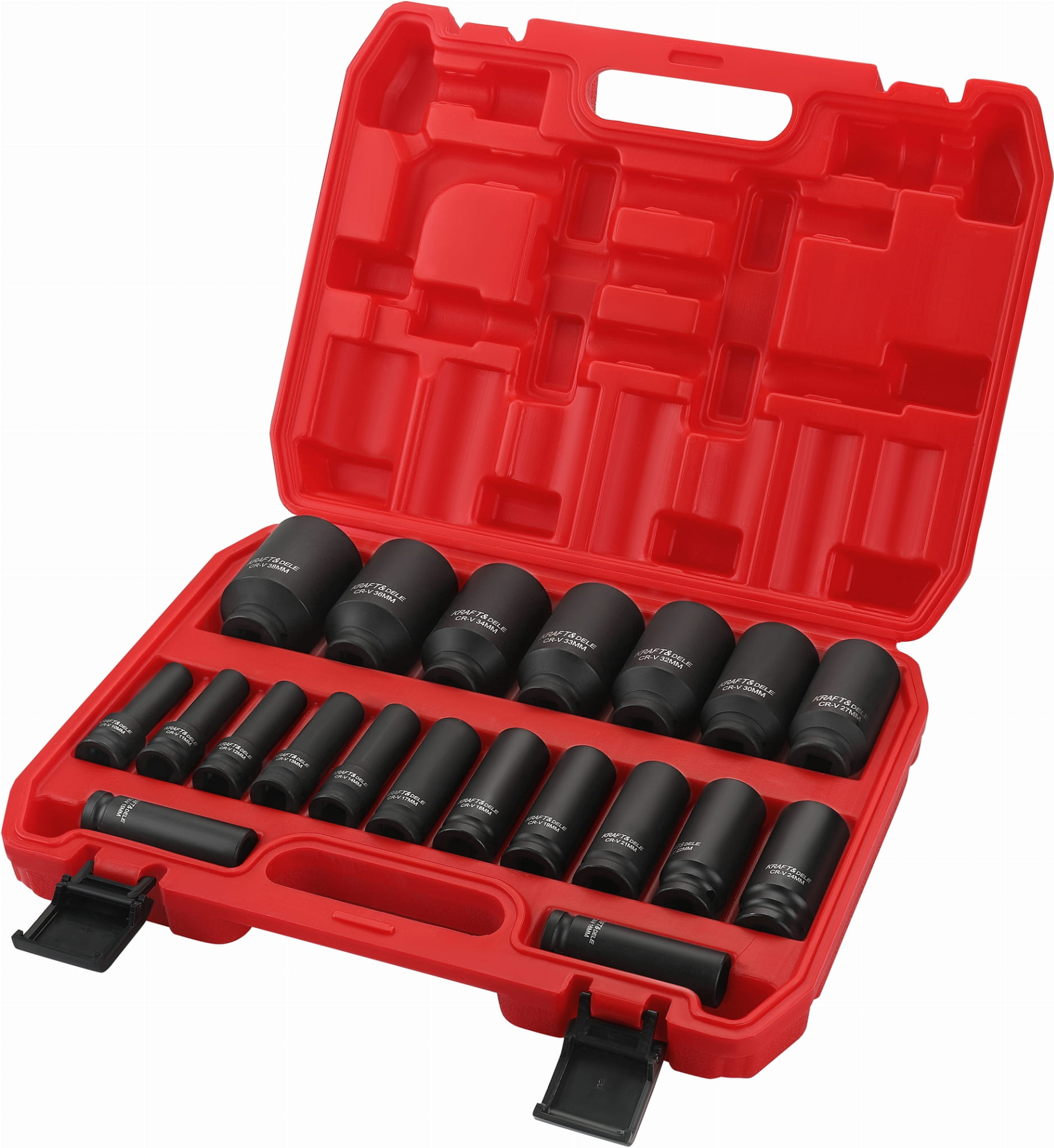 Zestaw nasadek udarowych 20 szt. 1/2" 10-38 mm KD11794