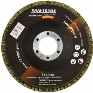 Tarcza listkowa P80 115mm KD962