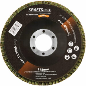 Tarcza listkowa P40 115mm KD960