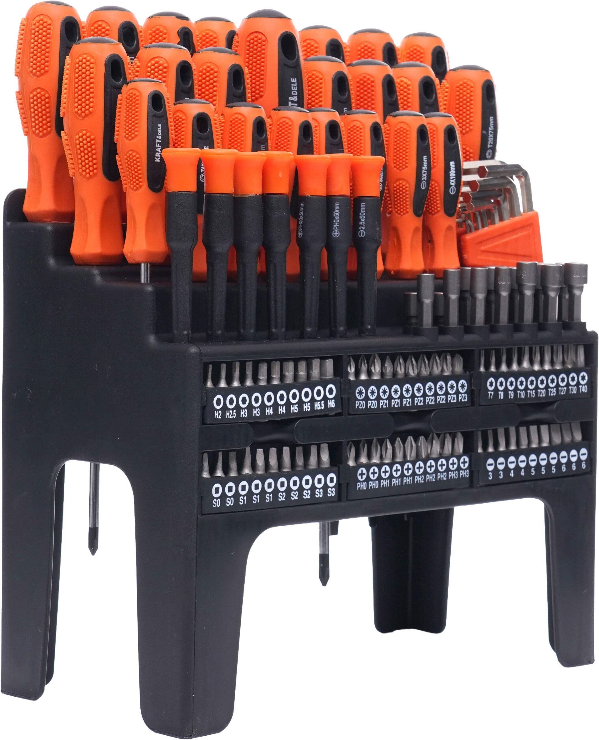 Zestaw śrubokrętów i bitów 122 el. KD10958