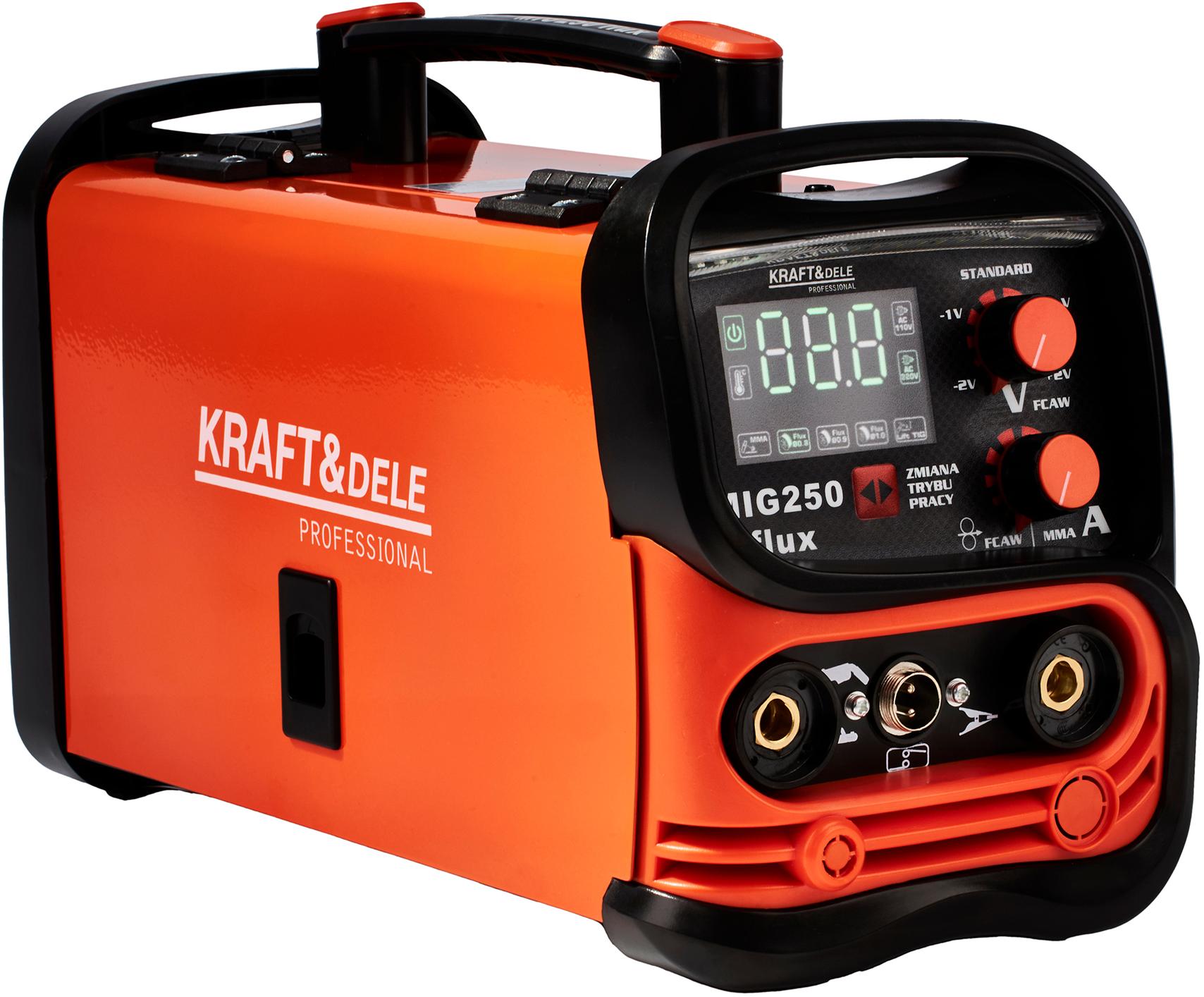 Spawarka 250A - FLUX / MIG / MMA / LIFT TIG KD1875