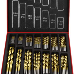 Zestaw wierteł do metalu 1-10mm 99el. KD5967