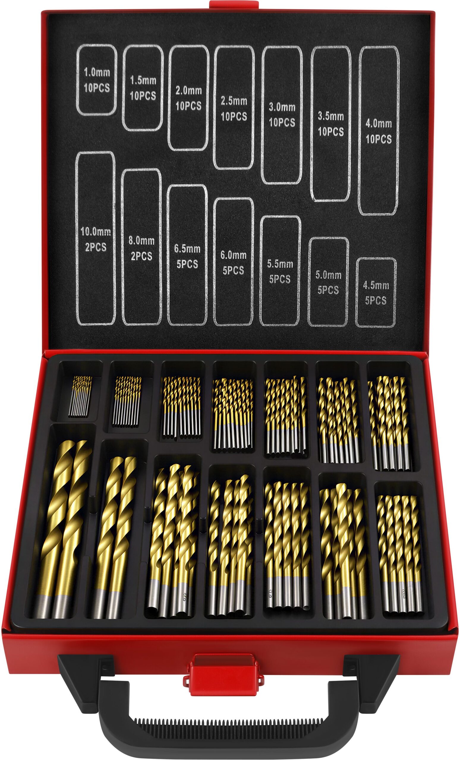 Zestaw wierteł do metalu 1-10mm 99el. KD5967