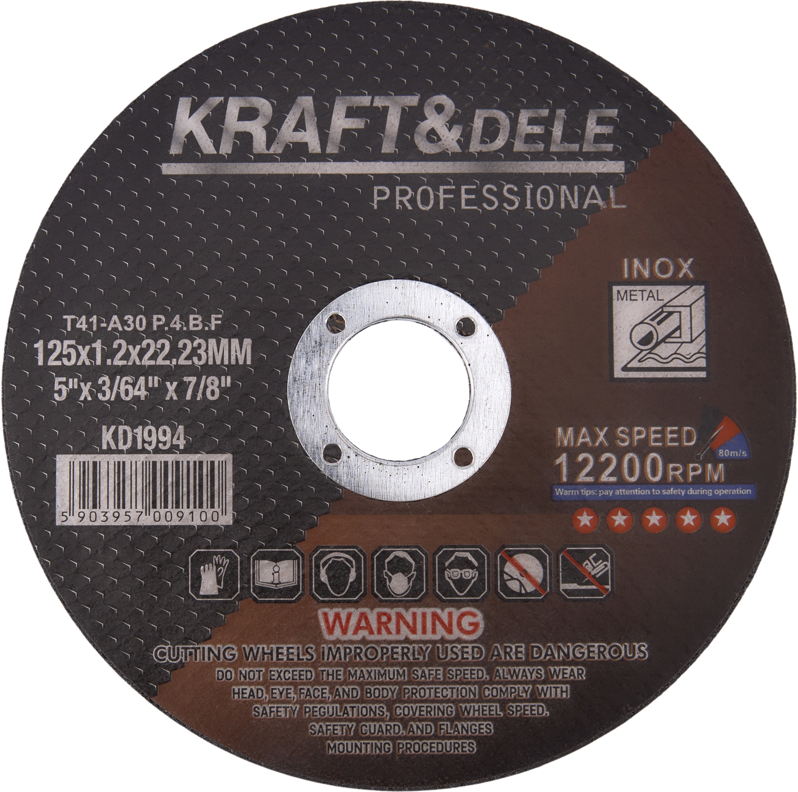 TARCZA DO CIĘCIA METALU KD1994