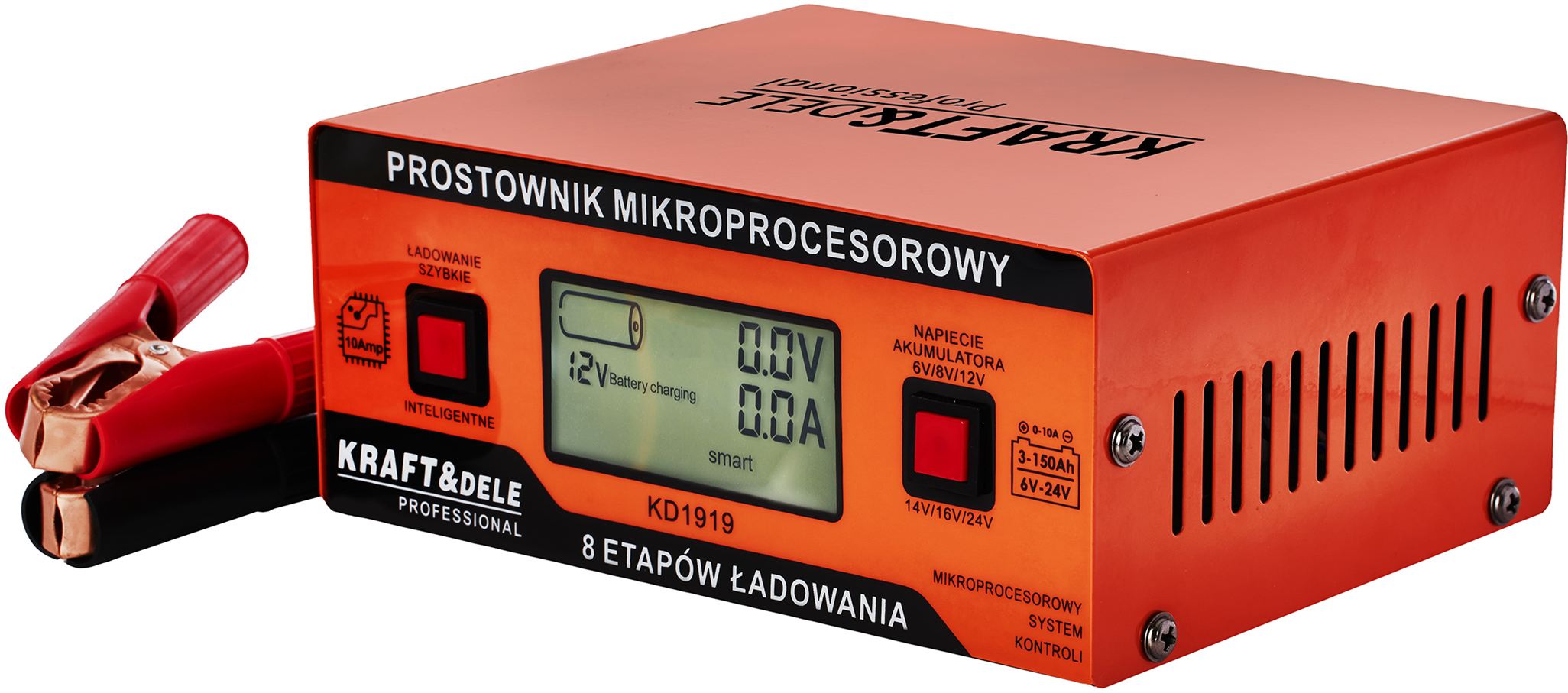 PROSTOWNIK MIKROPROCESOROWY 10AMP 6/8/12/14/16/24 V