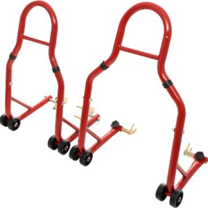 Stojak motocyklowy przód/tył 2szt. KD341