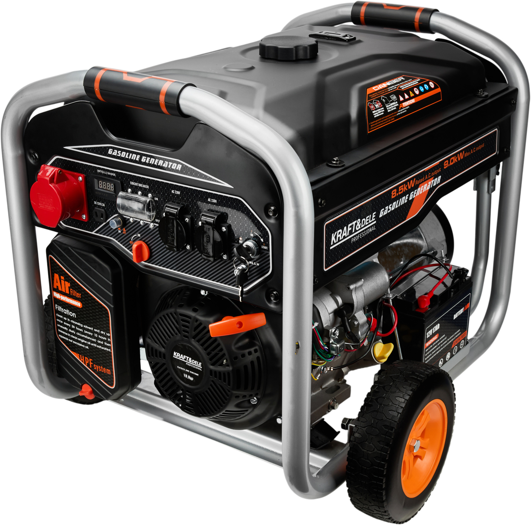 Agregat prądotwórczy 9kW 12/230/400V KD3122