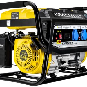 Agregat prądotwórczy 3500W + woltomierz LCD 12/230V KD149