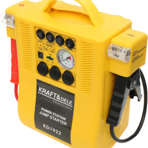 Jump starter 4W1 - urządzenie wielofunkcyjne - rozruch, kompresor, latarka KD1922